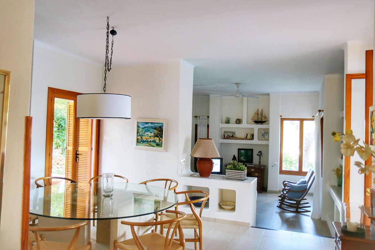 SaPau37 dining room and living room of Villa